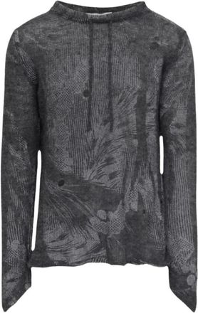Vivienne Westwood Hi-Vis Jumper - Dames - Ronde hals truien - Grijs - L/Xl - Truien & Vesten