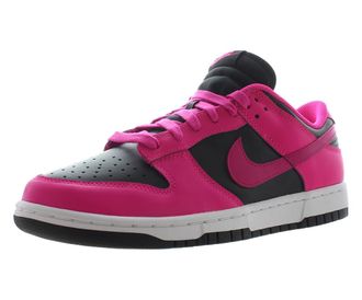Nike Nike Womens Dunk Low Sneaker, Fierce Pink/Fireberry Black, 8.5 UK