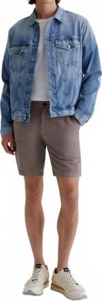AG - Adriano Goldschmied Wanderer Shorts In Amber Dust