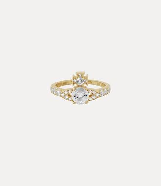 Vivienne Westwood Ismene Ring Gold Silver / Cubic Zirconia Unisex