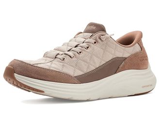 Skechers Martha Stewart Cozy Fit Contour Foam - Sweet Serenity Womens Shoes Taupe : 9.5 B - Medium, Synthetic