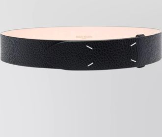 Maison Margiela grained leather belt