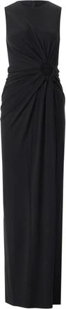 Sportmax Maxi Jurken - Dames - Maxi kleedjes - Zwart - M - Kleedjes