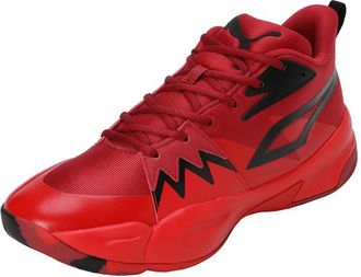 Puma Mens Genetics Basketball Shoes, Club Time Red, 10.5, 9.5 UK