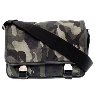 Prada Pre-owned Cross Body Bags, male, Multicolor, Size: ONE SIZE Pre-owned Vintage Shoulder Bag
