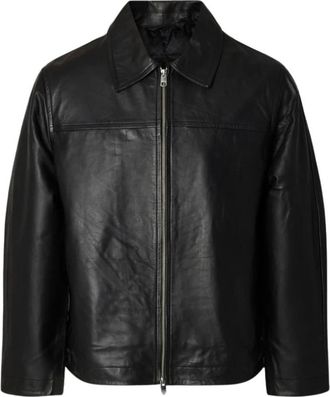 Selected Caps - Heren - Leren en Su&egrave;de Jassen - Zwart - XL - Jassen