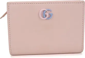 Gucci Pink Leather Wallet (Bi-Fold) (Pre-Owned)