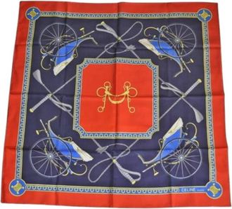 Celine Pre-owned Scarf - Dames - Vintage Accessoires - Veelkleurig - ONE Size - Vintage