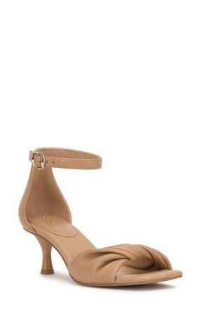 Vince Camuto Verenna Sandal in Milk Tea Soft Nappa Silk at Nordstrom Rack, Size 6.5
