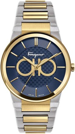 Ferragamo Mens Ferragamo Sapphire Watch