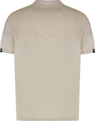 HUGO BOSS Mens Polo K Perform Max Beige Cotton Blend Lyocell Shirts T-shirts And Polos