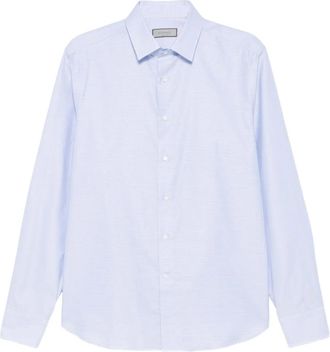Canali Camicia in cotone - Blu