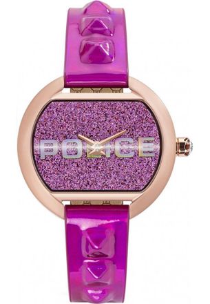 Police Womens PL16070BSR.09PU Ladies Watch - Pink Stainless Steel - One Size