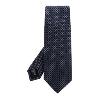 Giorgio Armani Heren, Accessoires, Blauw, Maat: ONE Size Zijde