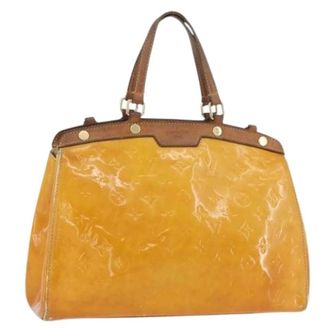 Louis Vuitton Pre-owned Handbags, female, Yellow, Size: ONE SIZE Pre-owned Vintage Hand Bag