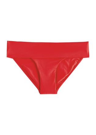 Melissa Odabash Brussels Bikini Briefs - Red - 42 (UK10 / S)