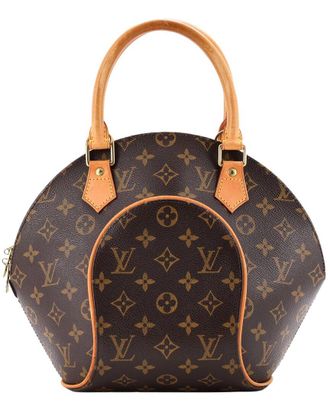Louis Vuitton Brown Monogram Canvas Ellipse Bag Pm (Authentic Pre-Loved)
