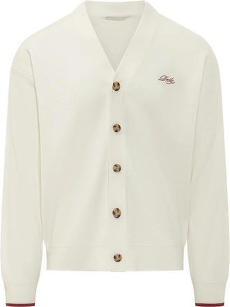 Dr&ocirc;le de Monsieur V-hals Vest - Heren - Vesten - Wit - L - Truien & Vesten