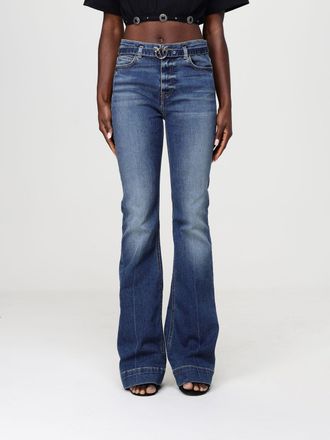 Pinko Flared Jeans in Cotton Denim