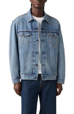 Levi's Relaxed Denim Trucker Jacket in Afternoon Streets at Nordstrom Rack, Size Xx-Large