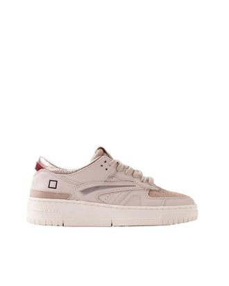 D.A.T.E. Torneo Shiny Ivory Sneaker