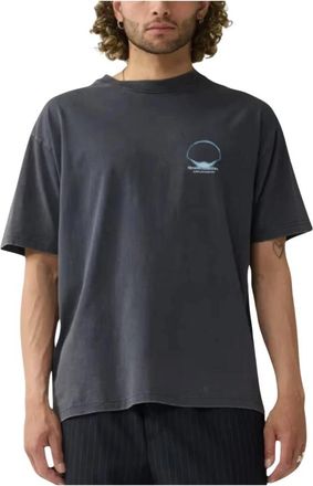 New Amsterdam Surf Association Eclipse Tee - Heren - T-shirts - Grijs - M - Katoen - Tops
