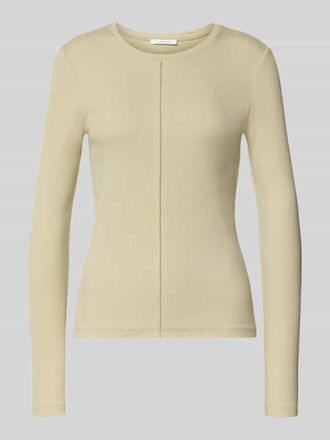 OPUS Longsleeve in Ripp-Optik Modell Sadalie in Schilf, Gr&ouml;&szlig;e 38