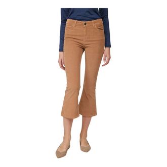 Twinset Dames, Broeken, Bruin, Maat: W27 Corduroy