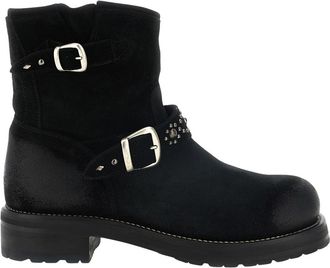 Second/Layer 8 Rider Boot - Heren - Enkellaarsjes - Zwart - 41 EU - Leer - Schoenen