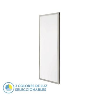 Fabrilamp Fabrilamp - Panel Llano 72w 3000k-4000k-6500k 3,8x30x90 Cm Niquel 7200lm