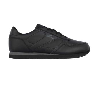 Slazenger Klassieke sneakers van gecoat leer voor heren (Zwart/Kool)