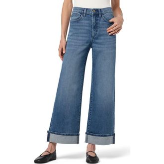 Joe's Cuffed Ankle Wide Leg Jeans in Alex at Nordstrom Rack, Size 27