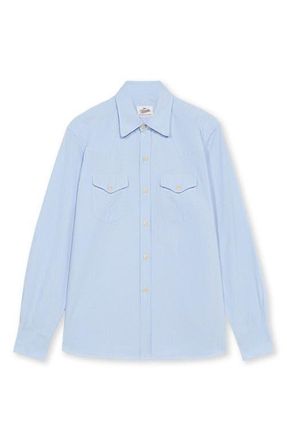 Fortela Texan Shirt in Blue at Nordstrom, Size Medium Eu