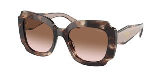 Prada PR 16YSF Asian Fit 01R0A6 Womens Sunglasses Tortoiseshell Size 54