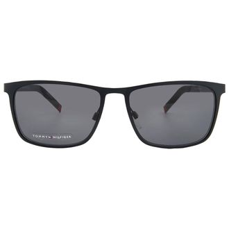 Tommy Hilfiger Grey Rectangular Mens Sunglasses TH 1716/S 0WIR/IR 57