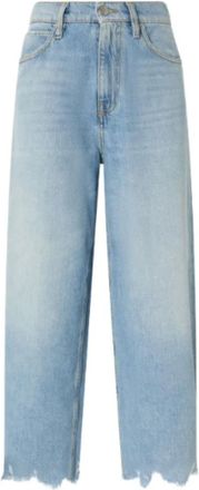 Pinko Pinko, Jeans, Dames, Blauw, W29, Katoen, Light Blue Distressed Jeans