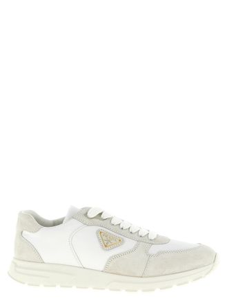 Prada White Logo Sneakers