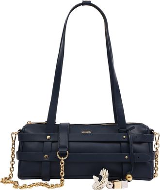 Jason Wu Harness East/West Handbag with Convertible Chain Strap & Floral Charm
