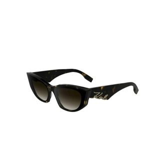 Karl Lagerfeld Sunglasses, female, Brown, Size: 64 MM Kl6162S 242 Sunglasses