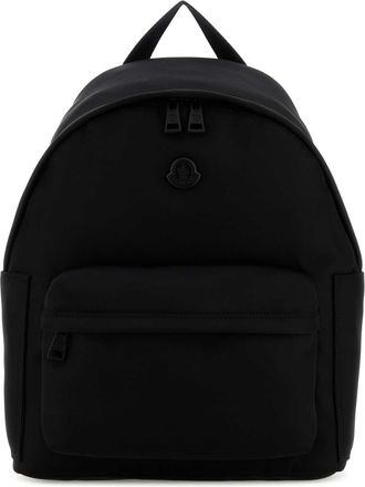 Moncler Black Canvas New Pierrick Backpack