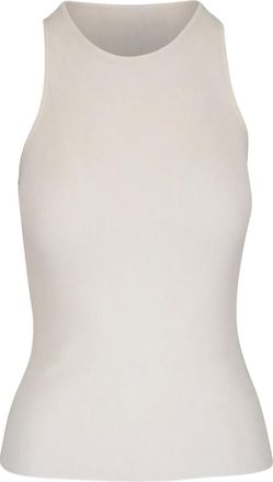 TWP Top smanicato a coste - Bianco