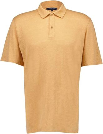 Frescobol Carioca Heren, Tops, Oranje, Maat: XL Linnen