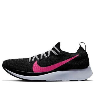 Nike (WMNS) Nike Zoom Fly Flyknit Black Hyper Pink AR4562-002