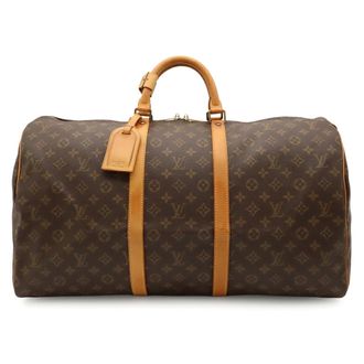 Louis Vuitton Monogram Brown Monogram Boston Bag (Pre-Owned)