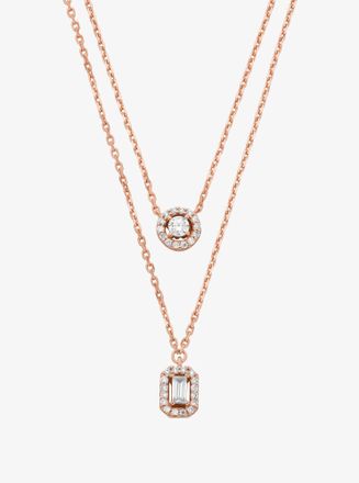 Michael Kors Precious Metal-Plated Double Layered Necklace