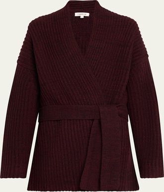 Zankov Paulina Wool Wrap Cardigan