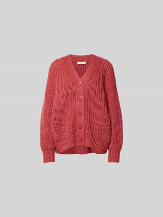 Joseph Joseph Oversized Wolljacke mit Kaschmir-Anteil in Hellrot, Gr&ouml;&szlig;e L