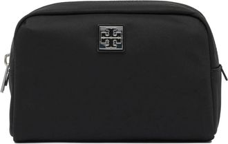 Tory Burch Zwarte Clutch Tas Chic Organisatie - Dames - Toilettassen - Zwart - ONE Size - Tassen