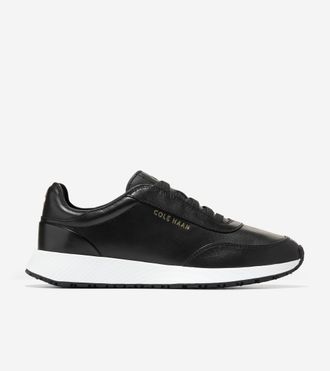 Cole Haan Womens GrandPr&oslash; Luxe Mile Slip-On Sneakers - Black Size 10.5
