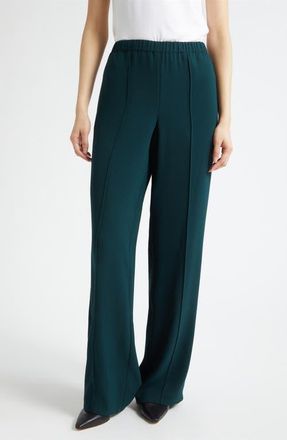 Vince Mid-Rise Wide Leg Pants in Juniper at Nordstrom, Size Xx-Small